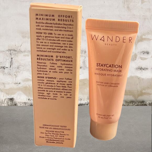 Wander Beauty Staycation Hydrating Mask NIB - Picture 3 of 5